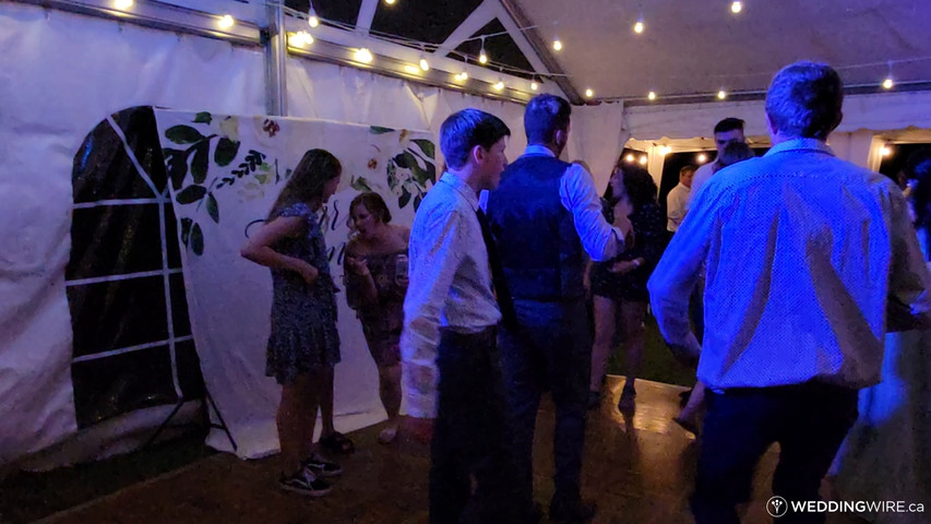 Barn/Tent Reception Wedding in the Kawartha Lakes