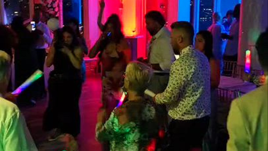 New years wedding