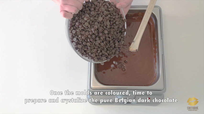 How its made - Hand Painted Bonbons