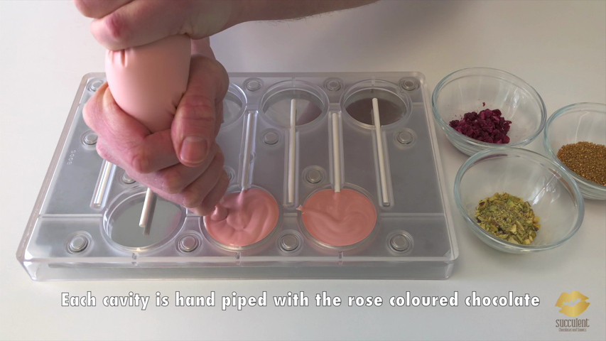 How its made - Rose Elegant Pops