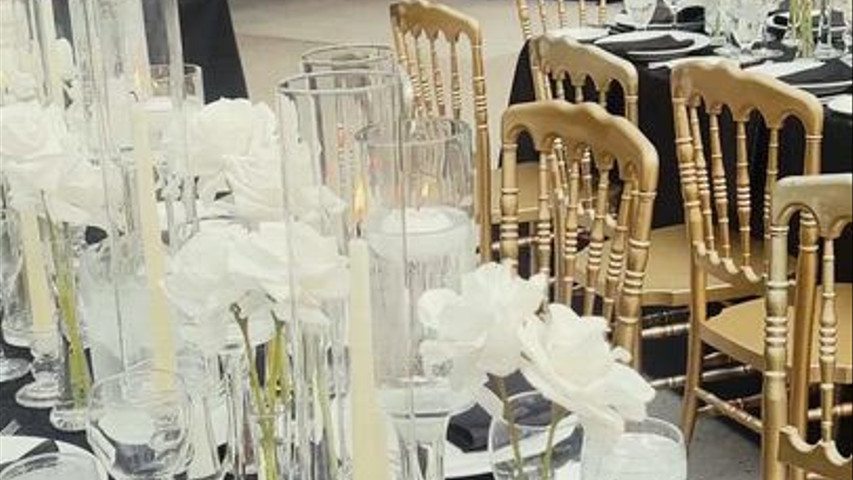 Ethereal Outdoor Wedding — White Floral Romance