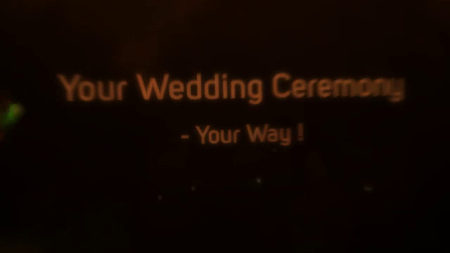 Your wedding ceremony, your way!