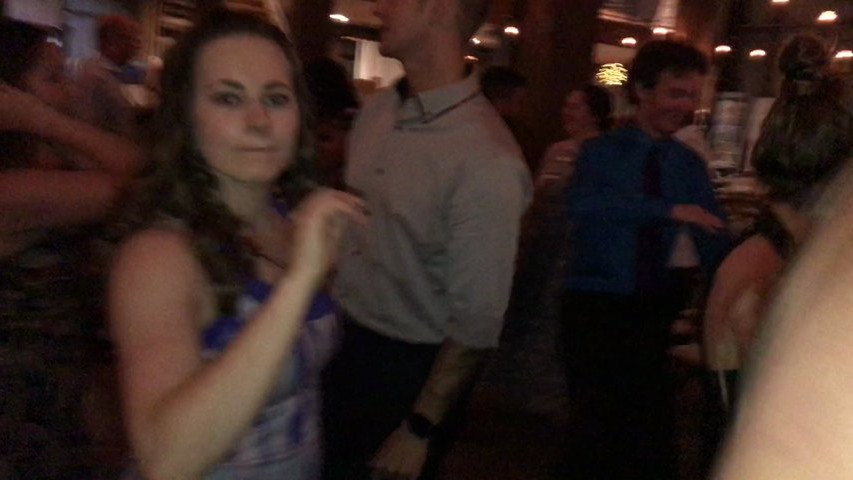 Dancing at the reception
