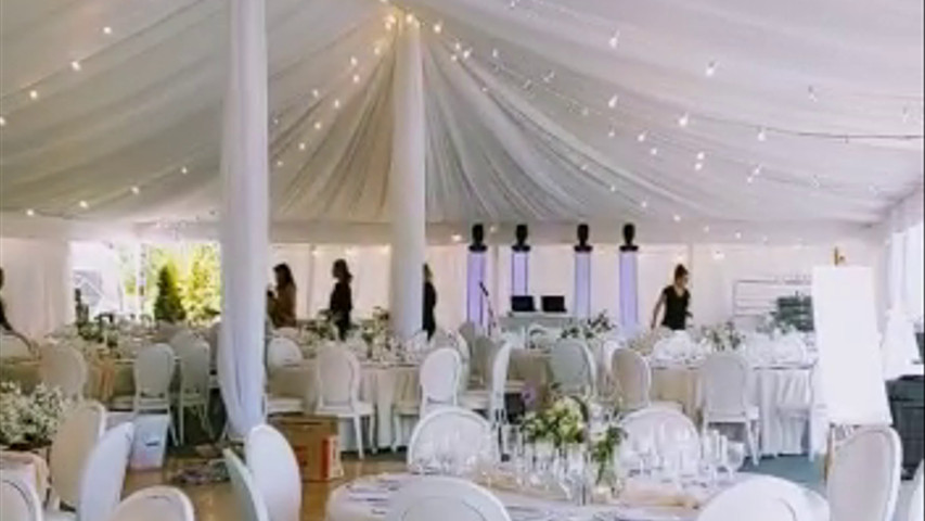 Luxury Tent Reception