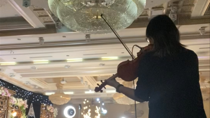 First Dance Song at Wedding (Violin Cover with Piano Backing Track)