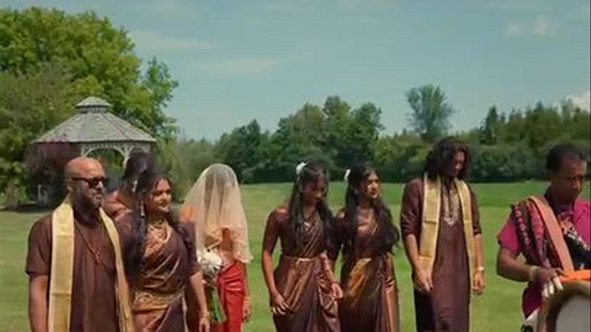INDIAN SAREE CEREMONY