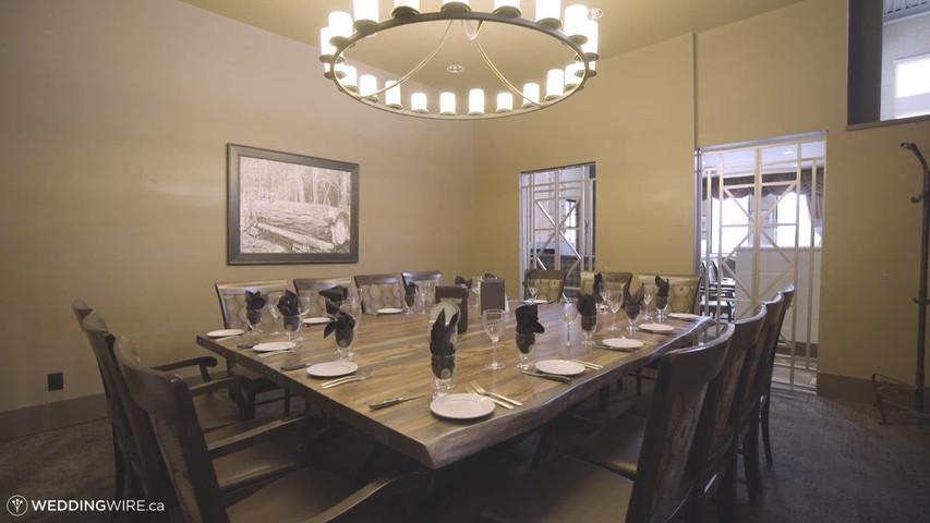 Sawmill banquet room & private dining rooms 