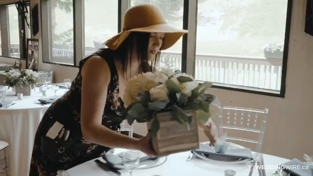 Calyx Wedding Set Up