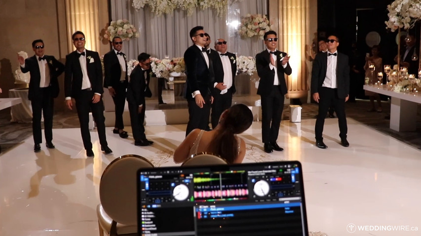 Surprise Performance From The Groom!