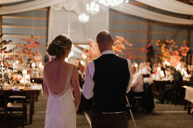 farm chic wedding attire