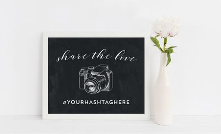 How to Create Your Wedding Hashtag