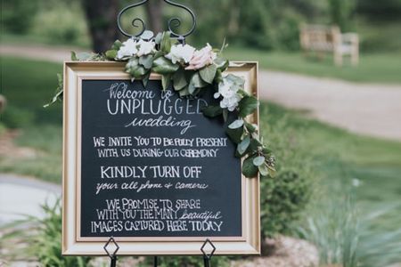 6 Tips for Having an Unplugged Wedding