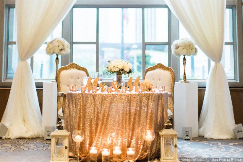 cheap ways to decorate wedding tables
