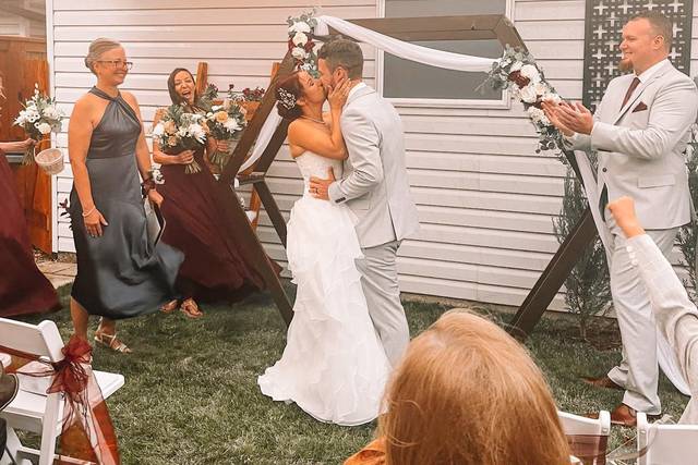 The wedding of Kristina and Brad 1