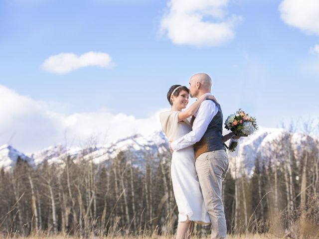 Ryan and Charlotte&apos;s wedding in Kananaskis, Alberta 10