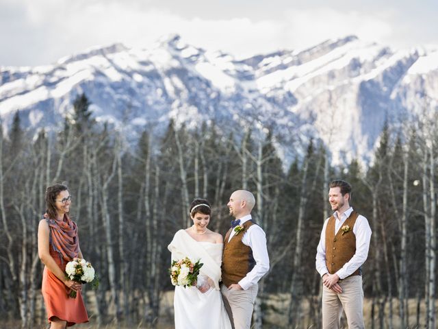 Ryan and Charlotte&apos;s wedding in Kananaskis, Alberta 11