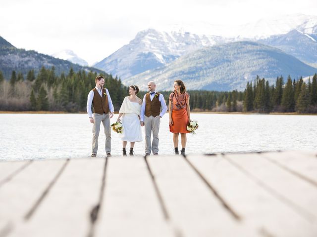 Ryan and Charlotte&apos;s wedding in Kananaskis, Alberta 14