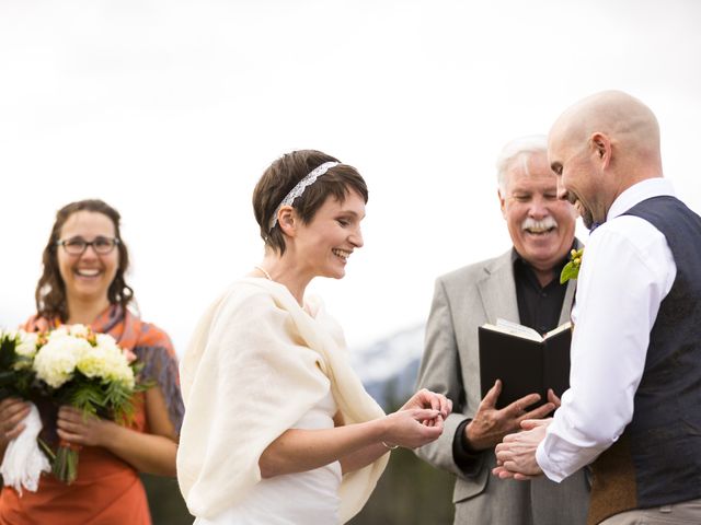 Ryan and Charlotte&apos;s wedding in Kananaskis, Alberta 24