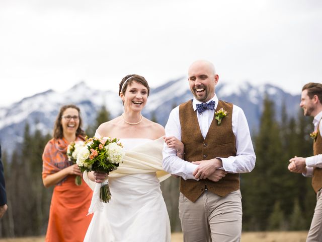 Ryan and Charlotte&apos;s wedding in Kananaskis, Alberta 25