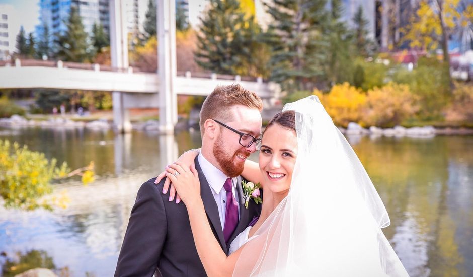 Casey and Melissa's wedding in Calgary, Alberta