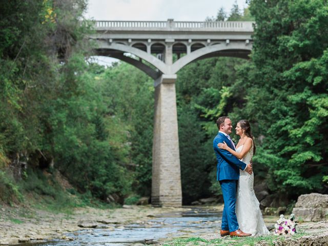 Kyle and Kate's wedding in Elora, Ontario 57
