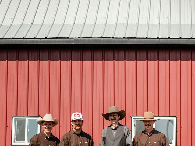 Teegan and Leighton's wedding in Cayley, Alberta 5
