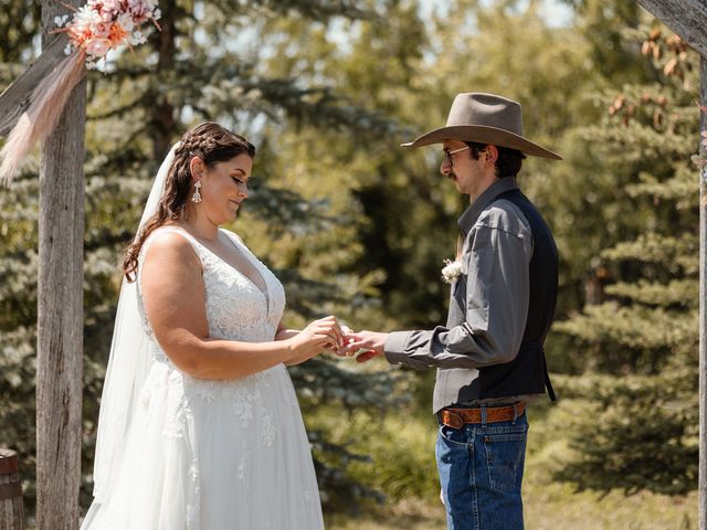 Teegan and Leighton's wedding in Cayley, Alberta 21