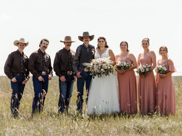 Teegan and Leighton's wedding in Cayley, Alberta 25