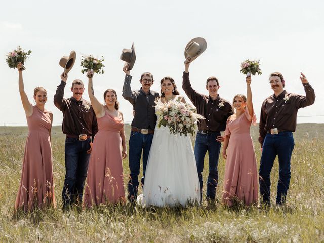 Teegan and Leighton's wedding in Cayley, Alberta 26