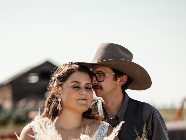 Teegan and Leighton's wedding in Cayley, Alberta 33