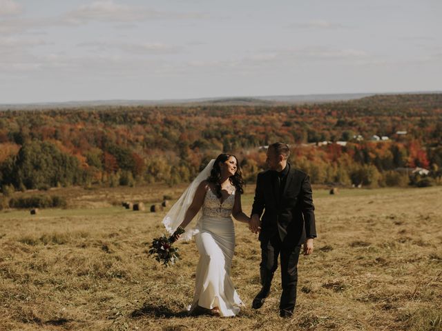 Justin and Terrianne's wedding in Upper Nine Mile River, Nova Scotia 2
