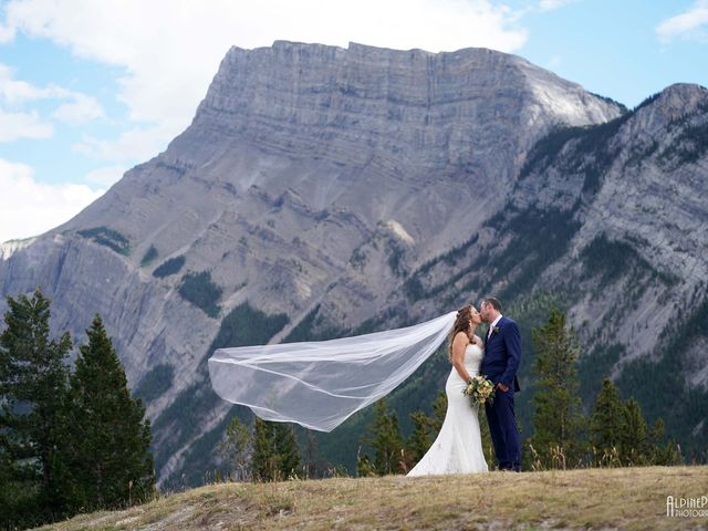 Jon and Dana's wedding in Banff, Alberta 1