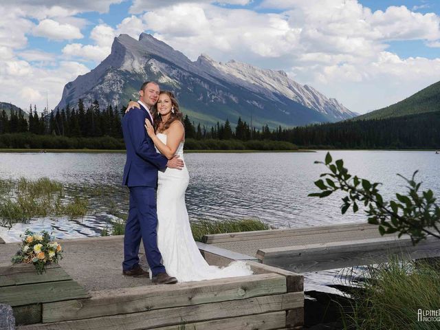 Jon and Dana's wedding in Banff, Alberta 6