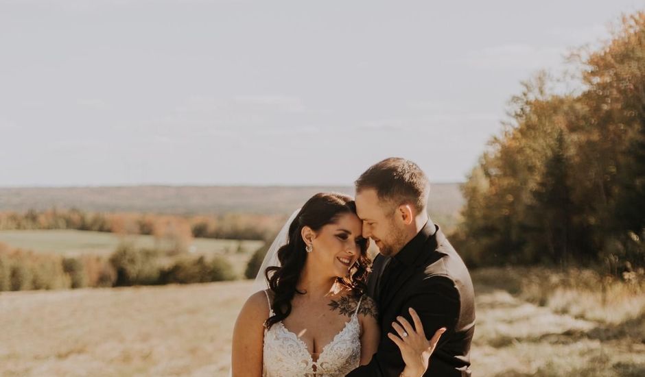 Justin and Terrianne's wedding in Upper Nine Mile River, Nova Scotia