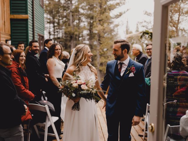 Robert and Jenny&apos;s wedding in Canmore, Alberta 23