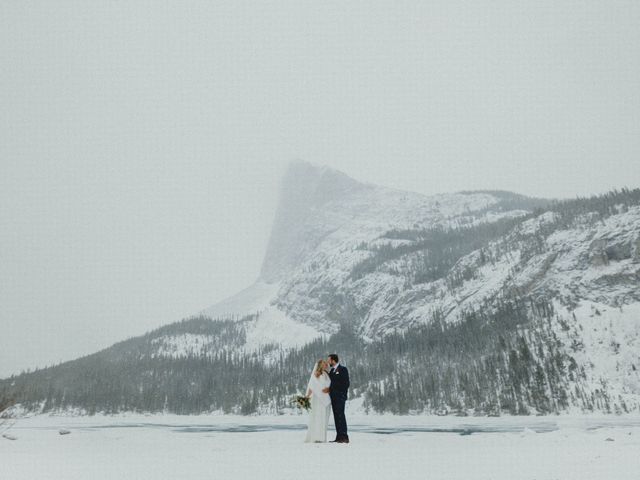 Robert and Jenny&apos;s wedding in Canmore, Alberta 24