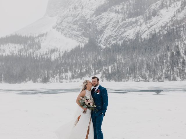 Robert and Jenny&apos;s wedding in Canmore, Alberta 25