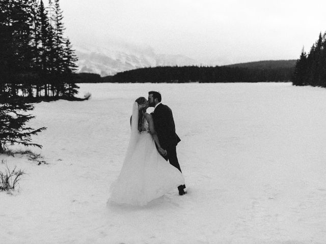 Robert and Jenny&apos;s wedding in Canmore, Alberta 38