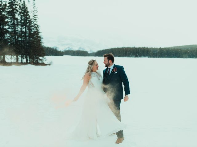 Robert and Jenny&apos;s wedding in Canmore, Alberta 40