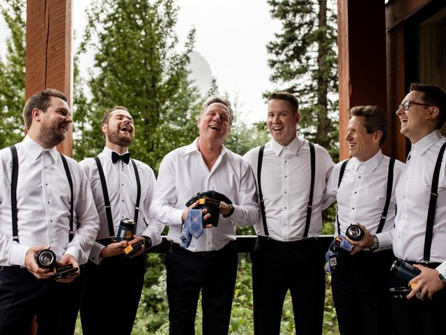 Kyle and Christina&apos;s wedding in Canmore, Alberta 9