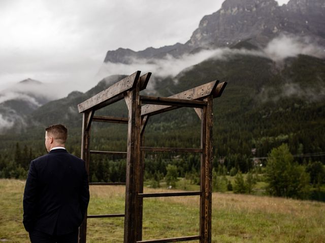 Kyle and Christina&apos;s wedding in Canmore, Alberta 42