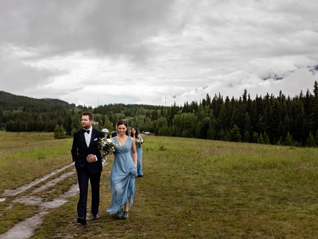 Kyle and Christina&apos;s wedding in Canmore, Alberta 43
