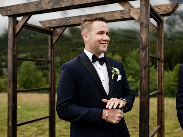 Kyle and Christina&apos;s wedding in Canmore, Alberta 45