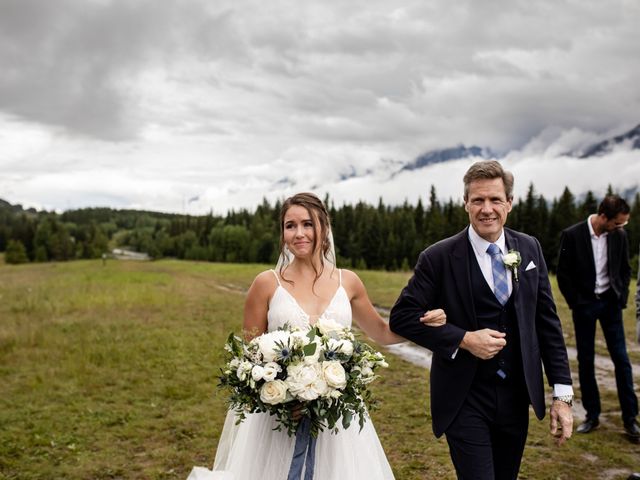 Kyle and Christina&apos;s wedding in Canmore, Alberta 48