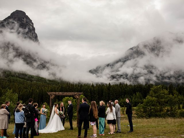 Kyle and Christina&apos;s wedding in Canmore, Alberta 51