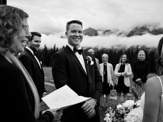 Kyle and Christina&apos;s wedding in Canmore, Alberta 53