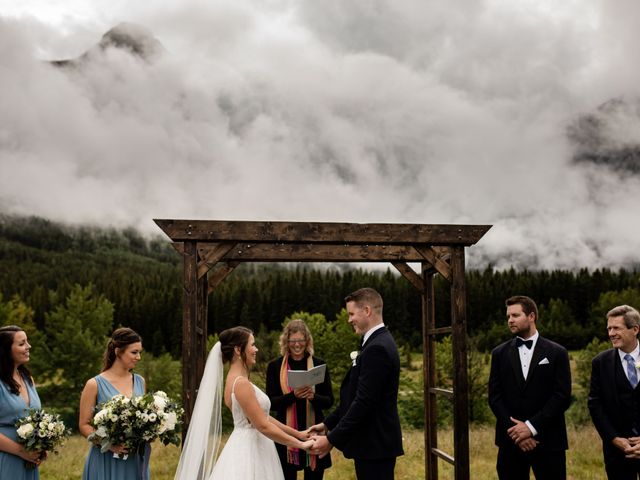 Kyle and Christina&apos;s wedding in Canmore, Alberta 56