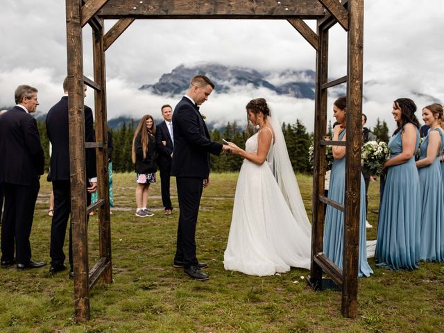 Kyle and Christina&apos;s wedding in Canmore, Alberta 62