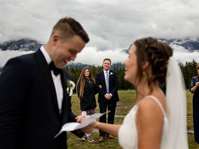Kyle and Christina&apos;s wedding in Canmore, Alberta 64