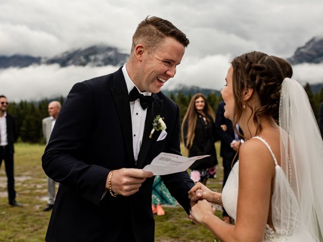 Kyle and Christina&apos;s wedding in Canmore, Alberta 65
